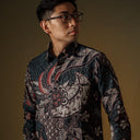 Angsabu - Mandalas Kemeja Batik Pria Premium Lengan Panjang - Mandalas