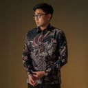 Angsabu - Mandalas Kemeja Batik Pria Premium Lengan Panjang - Mandalas