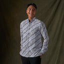 Anjane - Mandalas Koko Kemeja Batik Pria Premium Lengan Panjang - Mandalas