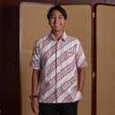 Anjara - Mandalas Kemeja Batik Pria Premium Lengan Pendek - Mandalas