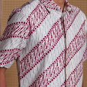 Anjara - Mandalas Kemeja Batik Pria Premium Lengan Pendek - Mandalas