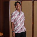 Anjara - Mandalas Kemeja Batik Pria Premium Lengan Pendek - Mandalas