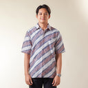 Anjaren - Mandalas Kemeja Batik Pria Premium Lengan Pendek - Mandalas