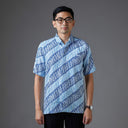 Anjaru - Mandalas Kemeja Batik Pria Premium Lengan Pendek - Mandalas