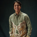 Antaral - Mandalas Kemeja Batik Pria Premium Lengan Panjang - Mandalas