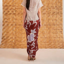 Anyelir Brown - Mandalas Women’s Premium Batik Wrap Skirt - Mandalas