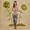 Anyelir Gray - Mandalas Rok Lilit Batik Premium Wanita - Mandalas