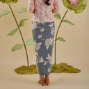 Anyelir Gray - Mandalas Rok Lilit Batik Premium Wanita - Mandalas