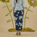Anyelir Navy - Mandalas Rok Lilit Batik Premium Wanita - Mandalas