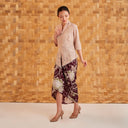 Anyelir Orchid - Mandalas Women’s Premium Batik Wrap Skirt - Mandalas
