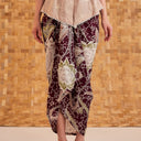 Anyelir Orchid - Mandalas Women’s Premium Batik Wrap Skirt - Mandalas