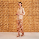 Anyelir Salmon - Mandalas Women’s Premium Batik Wrap Skirt - Mandalas