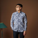 Arabica - Mandalas Kemeja Batik Pria Premium Lengan Panjang - Mandalas