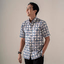 Arabica - Mandalas Kemeja Batik Pria Premium Lengan Pendek - Mandalas