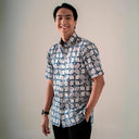 Arabica - Mandalas Kemeja Batik Pria Premium Lengan Pendek - Mandalas