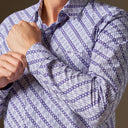 Araci - Mandalas Premium Men’s Long Sleeve Batik Shirt - Mandalas