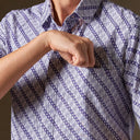 Araci - Mandalas Premium Men’s Short Sleeve Batik Shirt - Mandalas