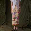 Ardanari Beige - Mandalas Rok Lilit Batik Premium Wanita - Mandalas