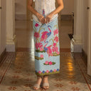 Ardanari Cyan - Mandalas Rok Lilit Batik Premium Wanita - Mandalas