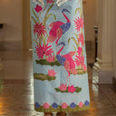 Ardanari Cyan - Mandalas Rok Lilit Batik Premium Wanita - Mandalas