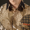 Ardapana - Mandalas Kemeja Batik Pria Premium Lengan Panjang - Mandalas