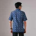Auroblu - Mandalas Premium Men's Short Sleeve Batik Shirt - Mandalas