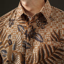 Aveclar - Mandalas Kemeja Batik Pria Premium Lengan Panjang - Mandalas