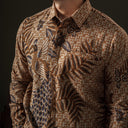 Aveclar - Mandalas Kemeja Batik Pria Premium Lengan Panjang - Mandalas