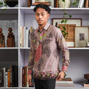 Avedara - Mandalas Kemeja Batik Pria Premium Lengan Panjang - Mandalas