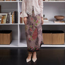 Avedara - Mandalas Set Sarimbit Couple Kemeja Lengan Panjang dan Rok Batik Premium - Mandalas