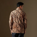 Aveparang - Mandalas Premium Men’s Long Sleeve Batik Shirt - Mandalas