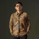 Aveso - Mandalas Kemeja Batik Pria Premium Lengan Panjang - Mandalas