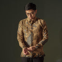 Aveso - Mandalas Kemeja Batik Pria Premium Lengan Panjang - Mandalas