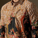 Avetika - Mandalas Premium Men’s Long Sleeve Batik Shirt - Mandalas