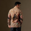 Avetika - Mandalas Premium Men’s Long Sleeve Batik Shirt - Mandalas