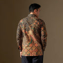 Avewani - Mandalas Premium Men’s Long Sleeve Batik Shirt - Mandalas