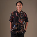 Avidian - Mandalas Kemeja Batik Pria Premium Lengan Pendek - Mandalas