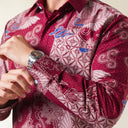 Avogenta - Mandalas Kemeja Batik Pria Premium Lengan Panjang - Mandalas