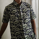 Awajal - Mandalas Kemeja Batik Pria Premium Lengan Pendek - Mandalas