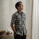 Awajal - Mandalas Kemeja Batik Pria Premium Lengan Pendek - Mandalas