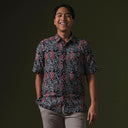 Awanaka - Mandalas Kemeja Batik Pria Premium Lengan Pendek - Mandalas