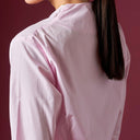 Ayra Cherry Long Sleeve – Mandalas Women’s Encim Kebaya Embroidered Blouse in Cotton with Orchid Motif - Mandalas