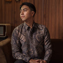 Banabu - Mandalas Kemeja Batik Pria Premium Lengan Panjang - Mandalas