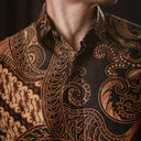 Banara - Mandalas Kemeja Batik Pria Premium Lengan Panjang - Mandalas