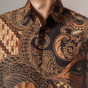 Banara - Mandalas Kemeja Batik Pria Premium Lengan Pendek - Mandalas