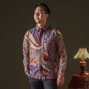 Banyura - Mandalas Kemeja Batik Pria Premium Lengan Panjang - Mandalas