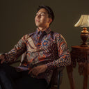 Banyura - Mandalas Kemeja Batik Pria Premium Lengan Panjang - Mandalas