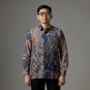 Baraden - Mandalas Kemeja Batik Pria Premium Lengan Panjang - Mandalas