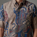 Baraden - Mandalas Kemeja Batik Pria Premium Lengan Pendek - Mandalas