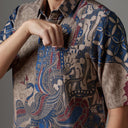 Baraden - Mandalas Kemeja Batik Pria Premium Lengan Pendek - Mandalas